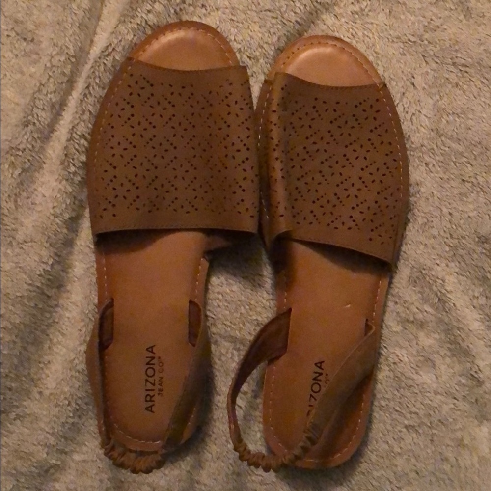Tan Arizona Sling Sandals